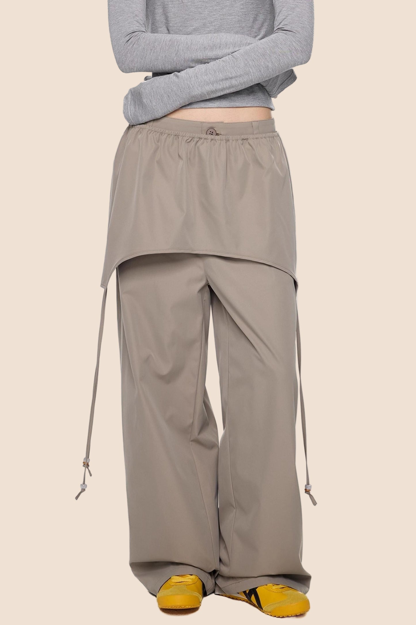 Fall Vintage Straight Pants