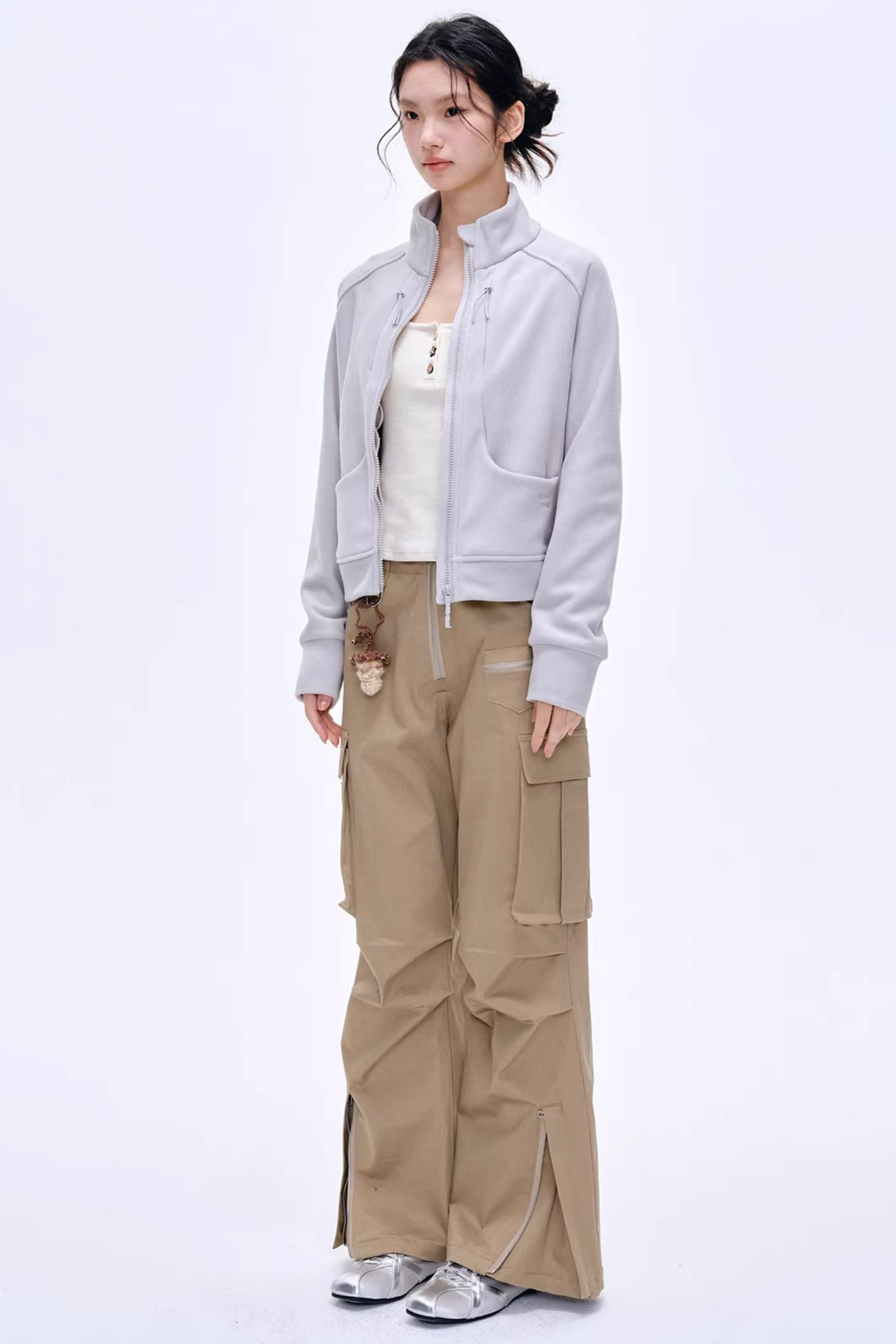 Pantaloni da Lavoro Plissettati Vintage