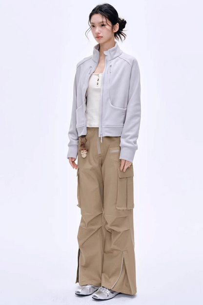 Pantaloni da Lavoro Plissettati Vintage