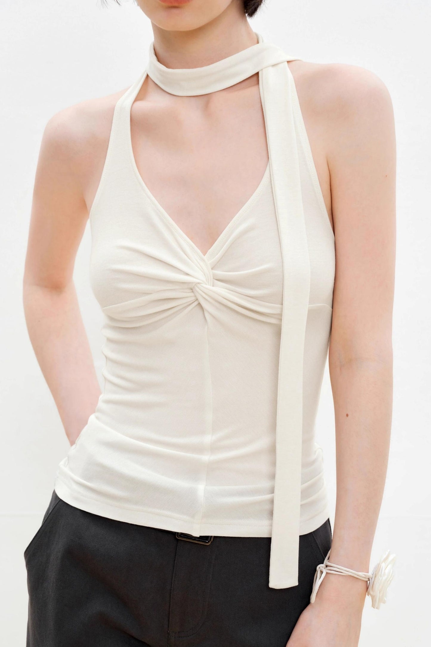 Apricot V-Neck Camisole