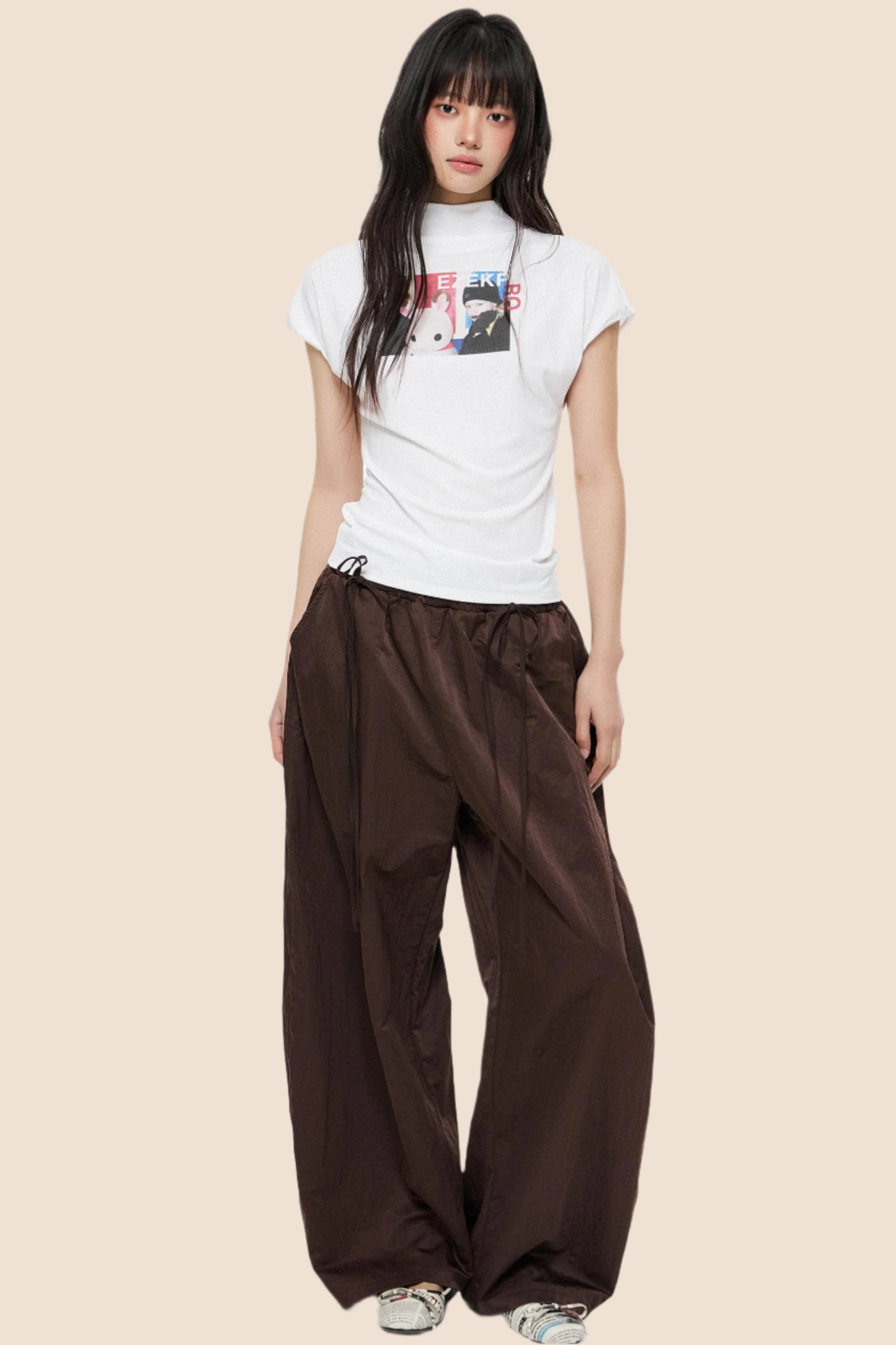 Fitted Short Sleeve Crop Tee