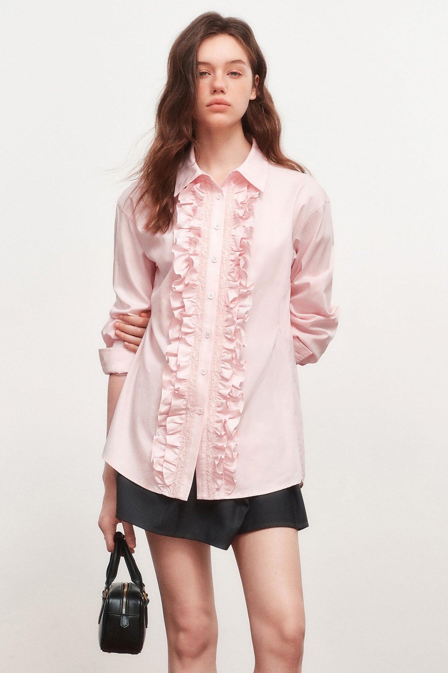 Lotus Lace Long-Sleeved Shirt