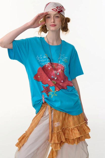 Summer Apple Big T-Shirt