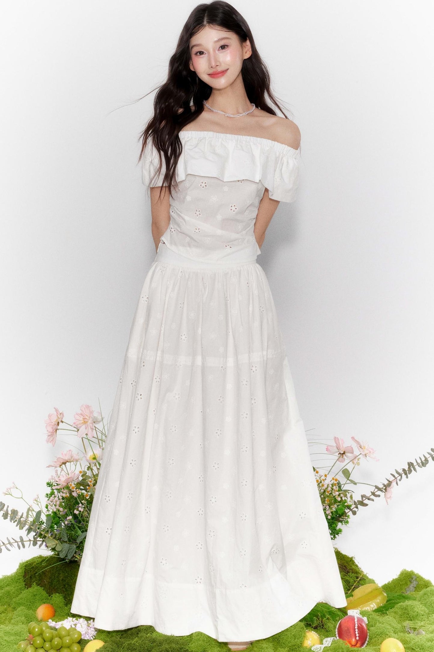 Blossom Ruffle Skirt Set-Up