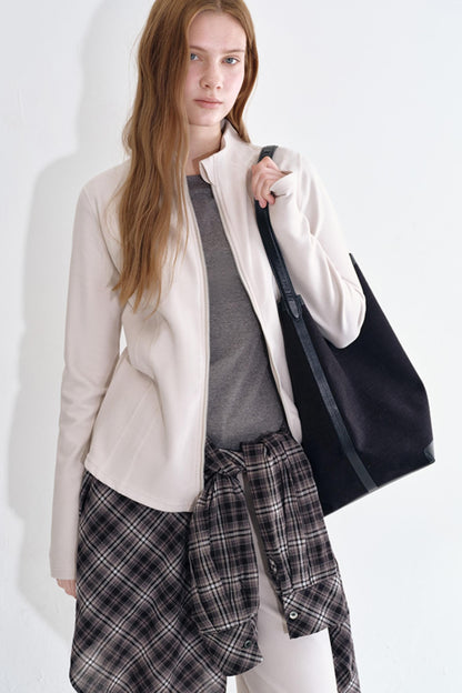 Urban Modern Sporty Cardigan Suit & Pants Set-Up