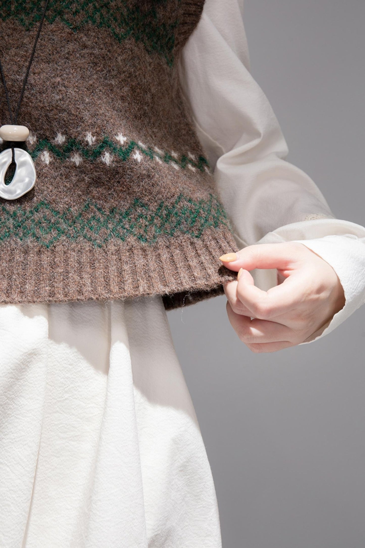 Efficiency Diamond Plaid Vest