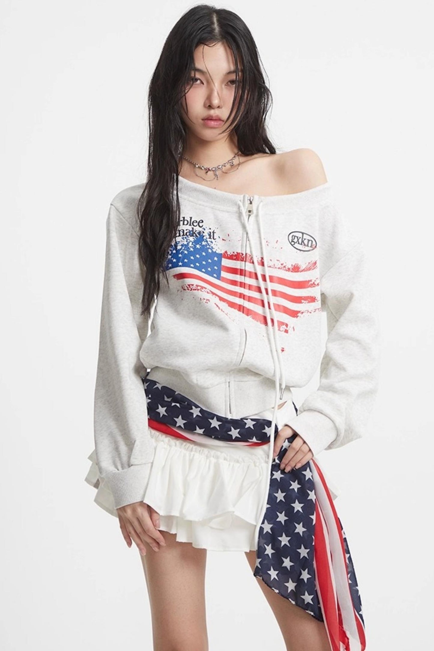 Vintage Zipper Sweatshirt