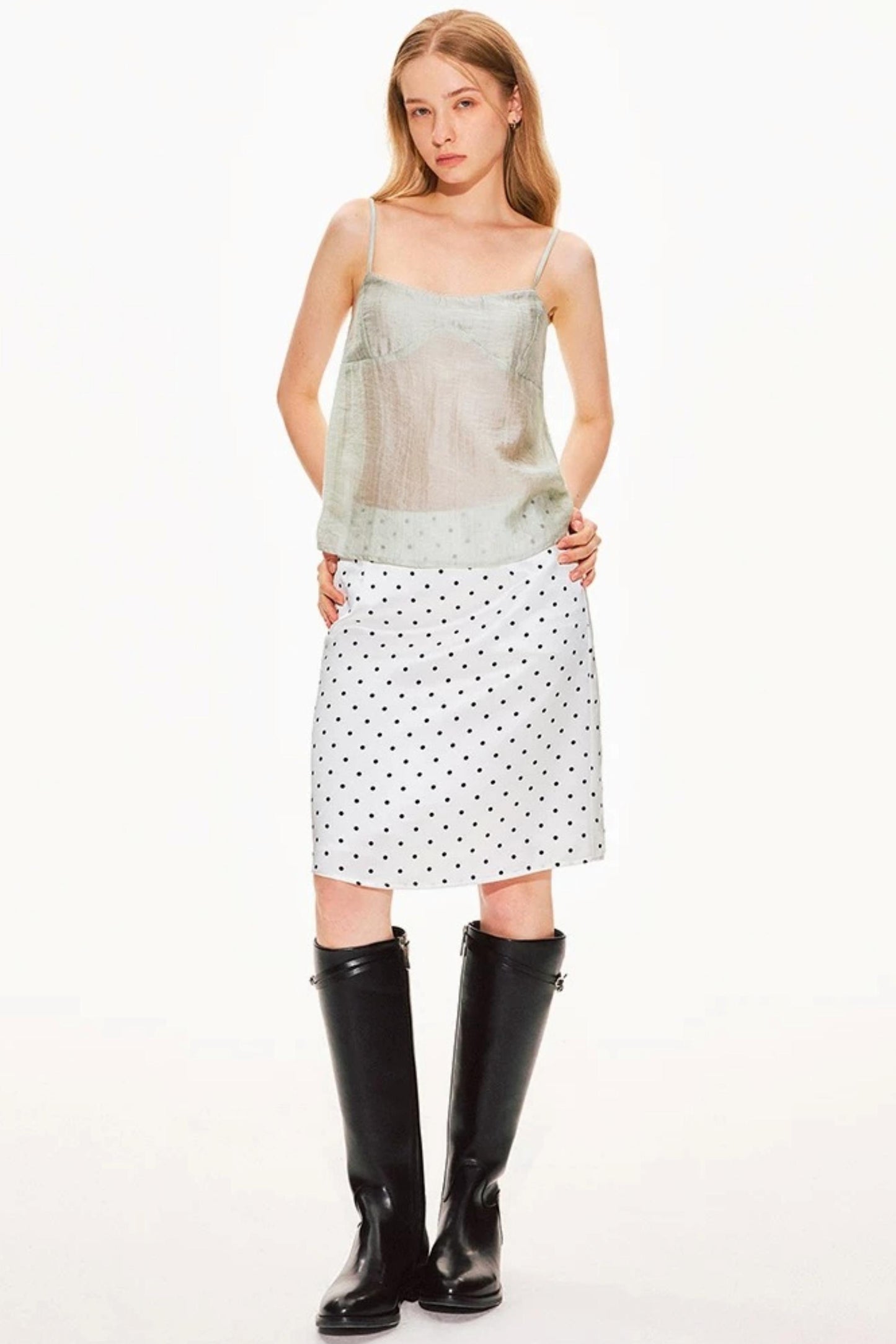 Lyocell Tencel Spaghetti Strap Top