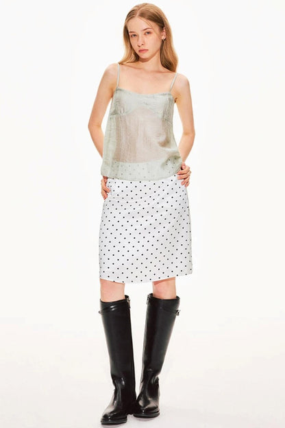 Lyocell Tencel Spaghetti Strap Top