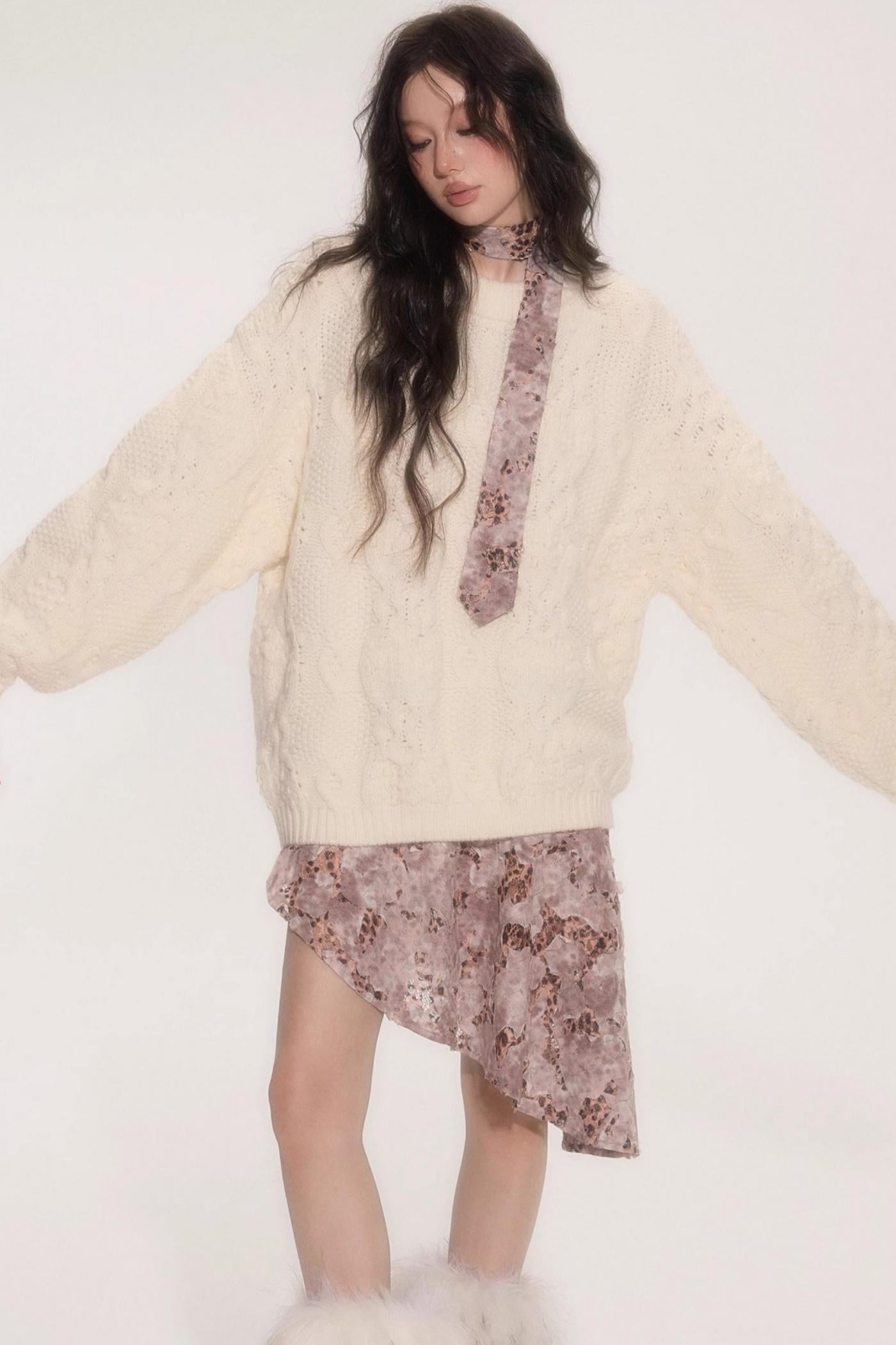 Island Wool Knit Sweater