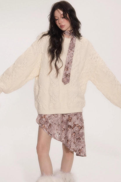 Island Wool Knit Sweater