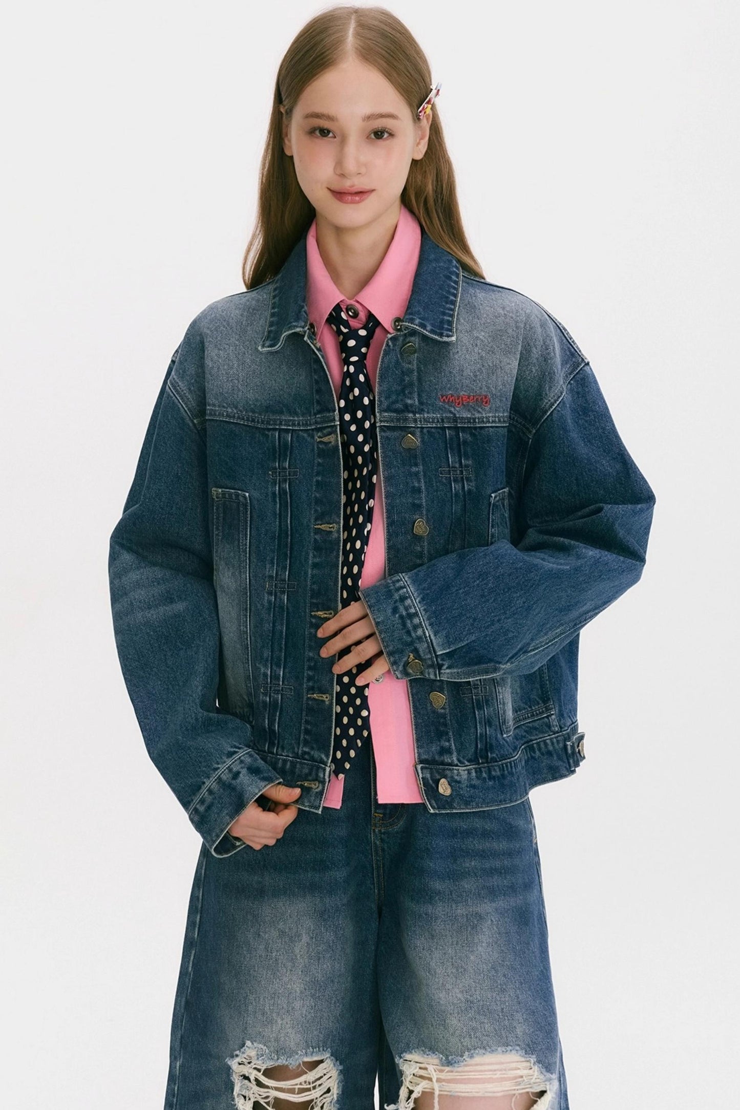 Vintage Washed Denim Jacket