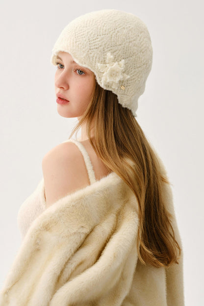 Romantic Spectrum Snowflake Wool Hat