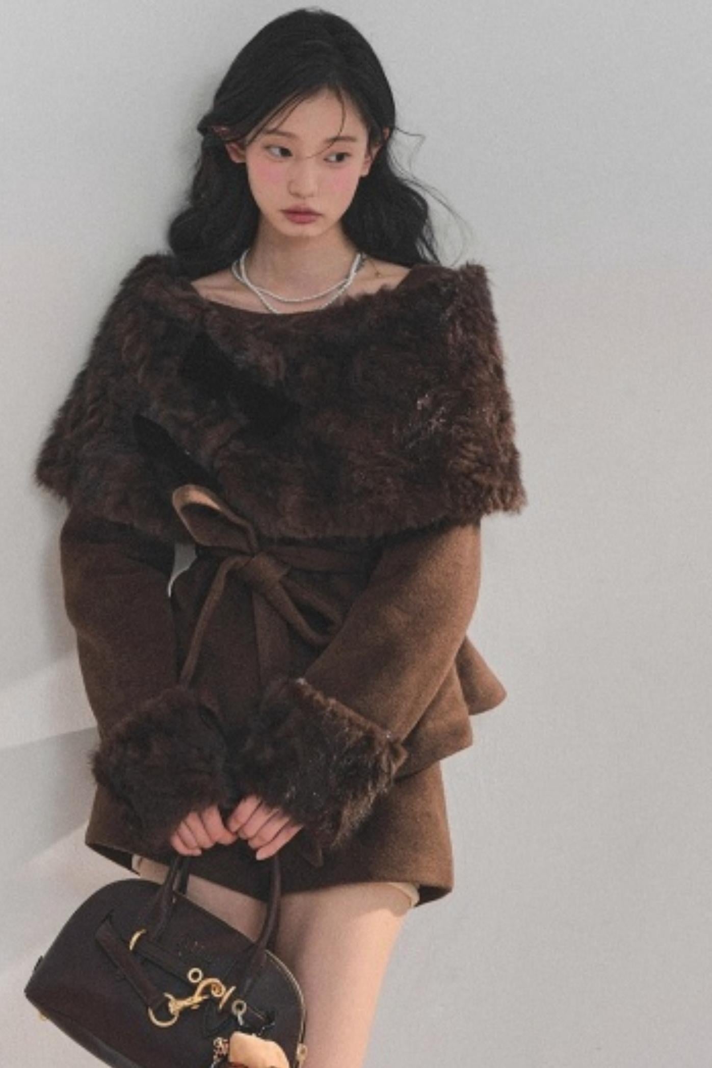 French Light Luxury Winter Coat Set-Up