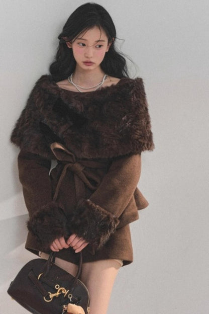 French Light Luxury Winter Coat Set-Up