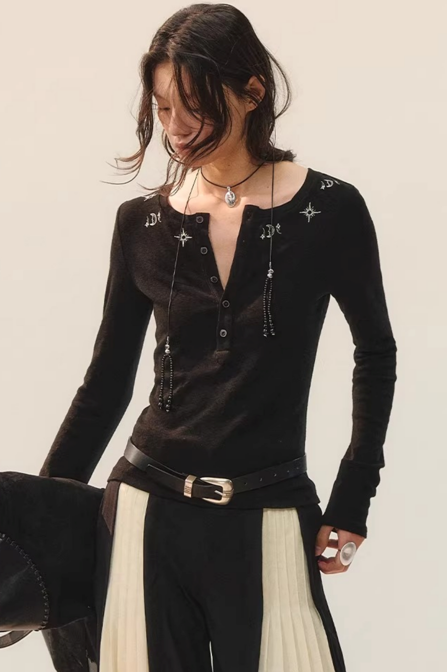 Elemental Star Embroidery T-Shirt