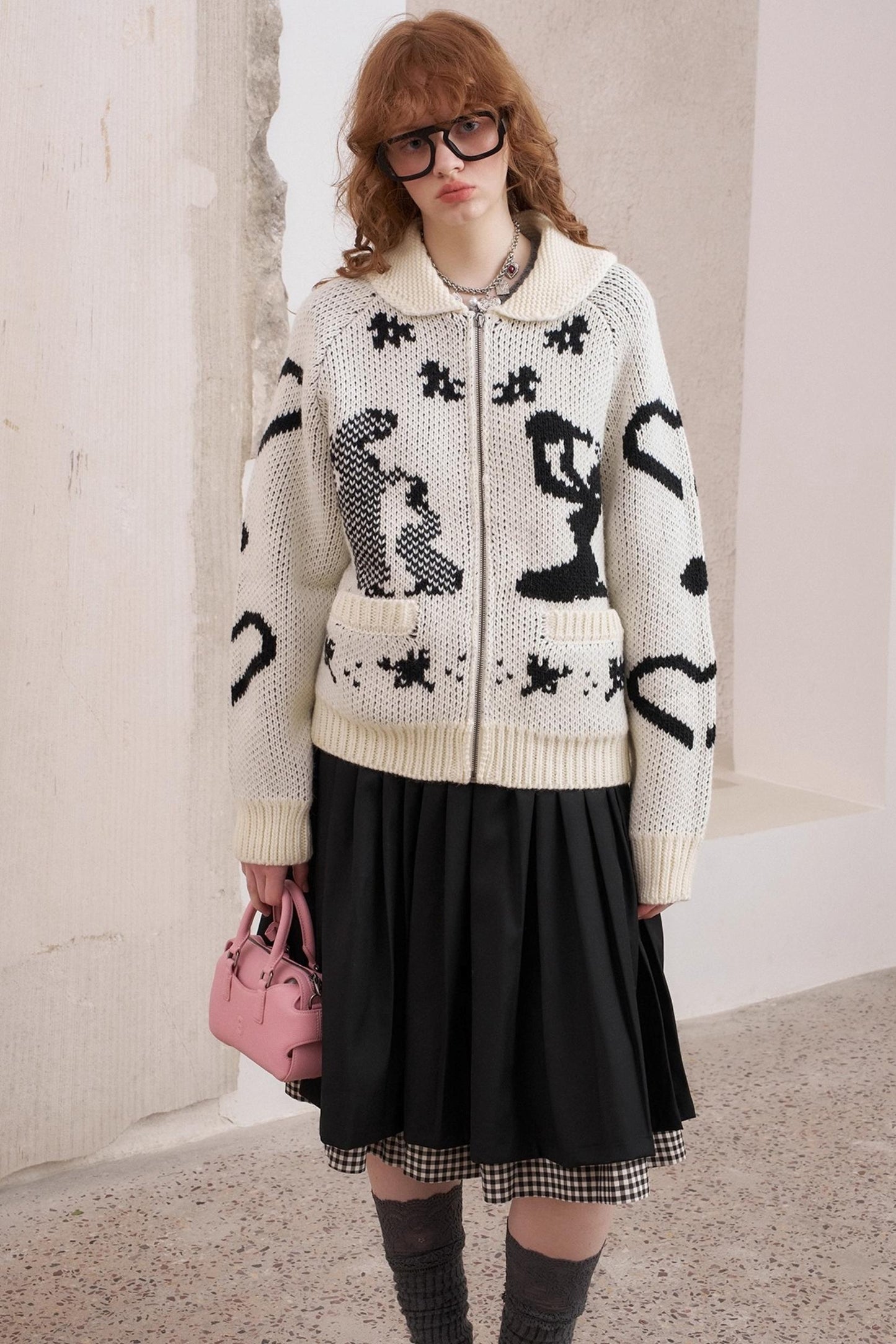 Warm Yarn Knitted Cardigan