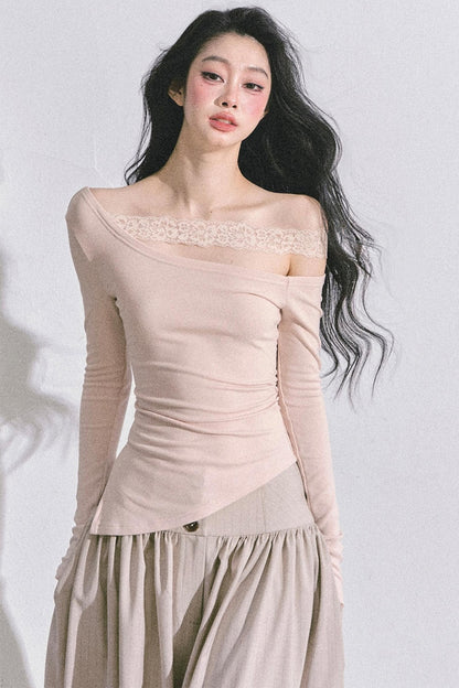 Barbaric Lace Off-the-Shoulder Top