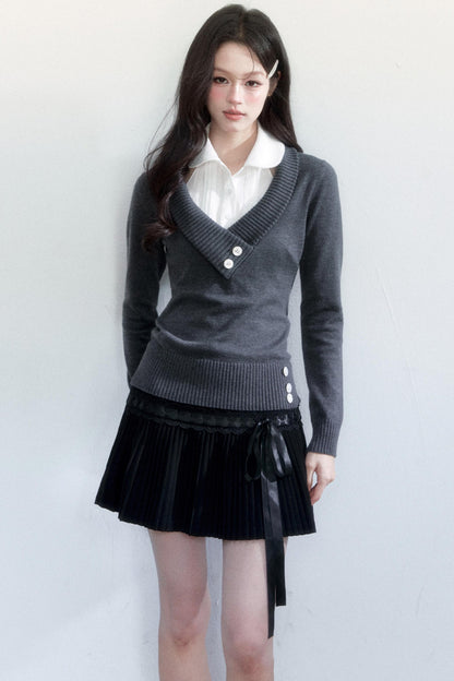 Sketch Rhapsody Knitted Sweater