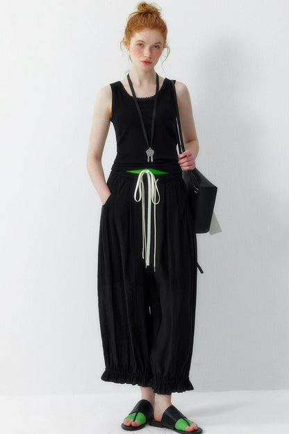Bamboo Linen Round Neck Inner Top