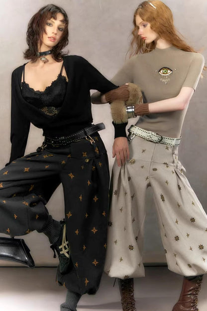 Mysterious Beaded Knit Top