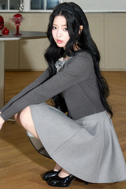 Anne's Diary Off-Shoulder Dress Set-Up