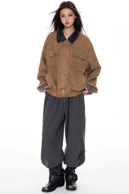 Vintage Deerskin Fleece Jacket