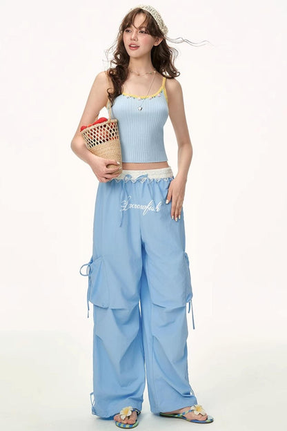 Striped Beaded Camisole