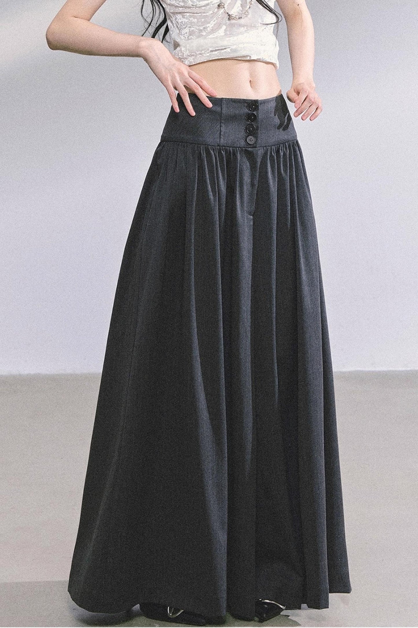 Korean Style Wide Pants