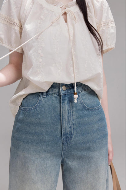 Apricot Lace Bubble Tee