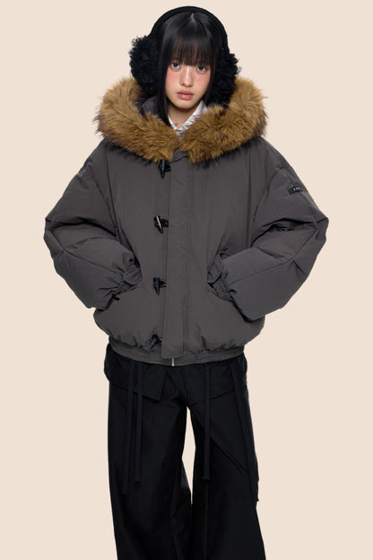 Vintage Cargo Down Jacket