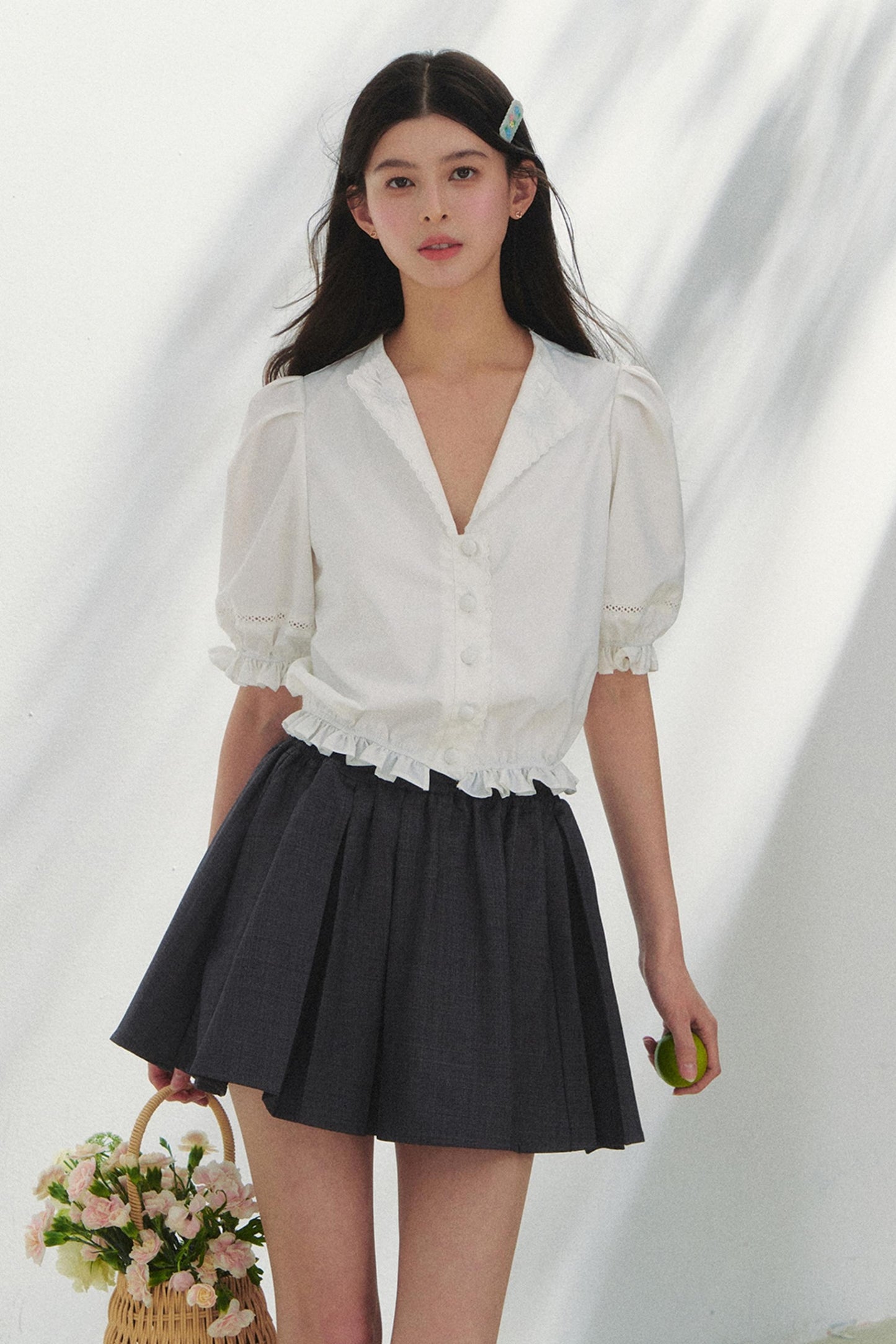 Embroidered Sunset Tee