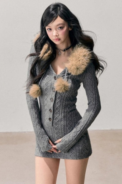 Twilight French Sweater Dress