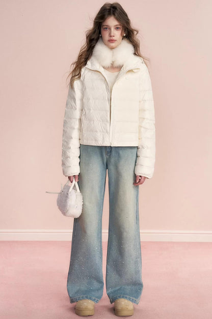 Broken Galaxy Rhinestone Jeans