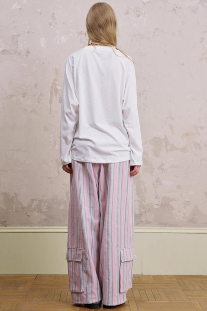Summer Striped Trousers