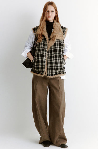 Warm Wool Fleece Vest