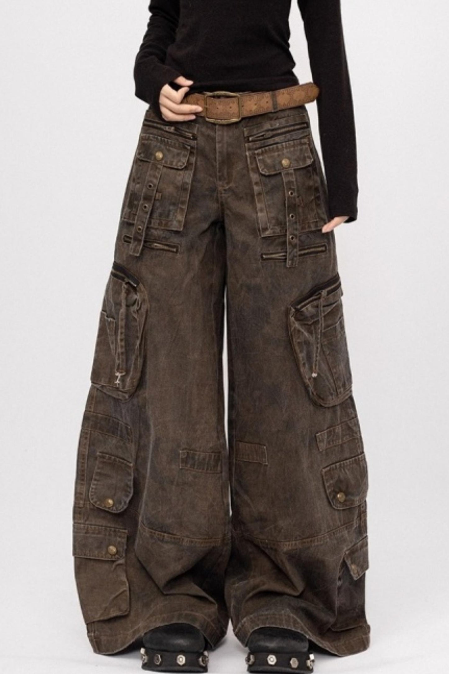Vintage Retro Workwear Pants