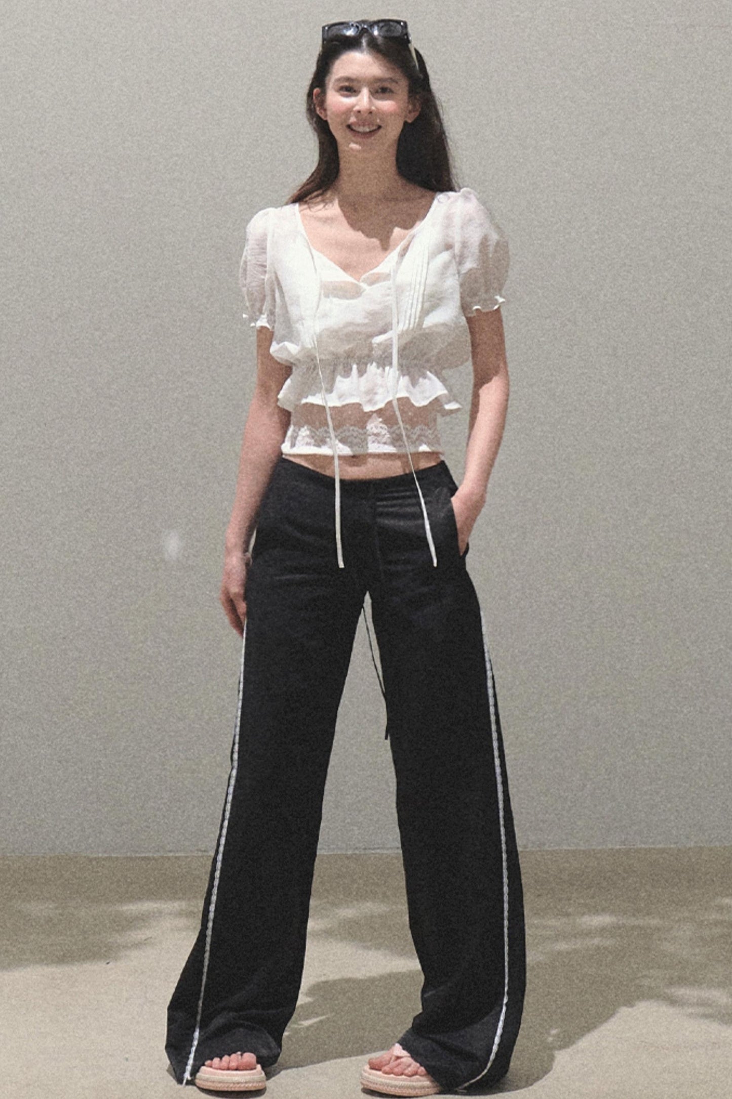 Windfold Bubble Sleeve Shirt