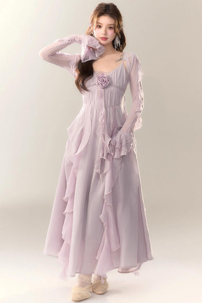 Manta Rose Suspender Dress