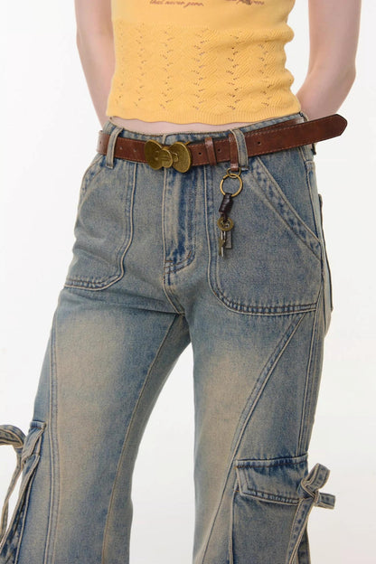 Butterfly Edge Flared Jeans