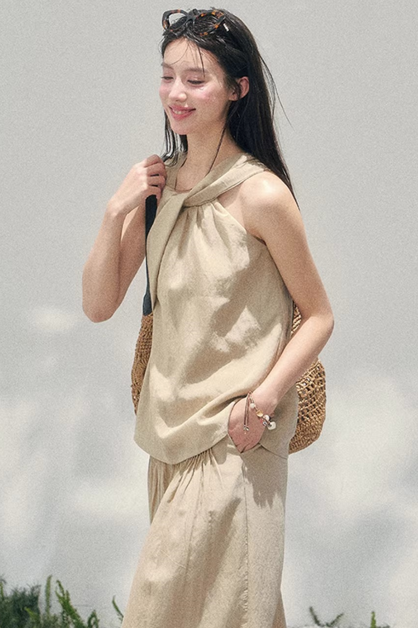 Ensemble décontracté deux pièces pour le printemps