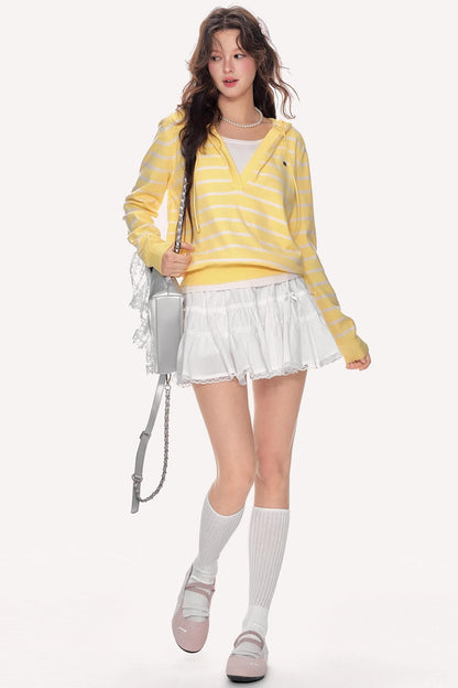 Striped Pullover Sweater