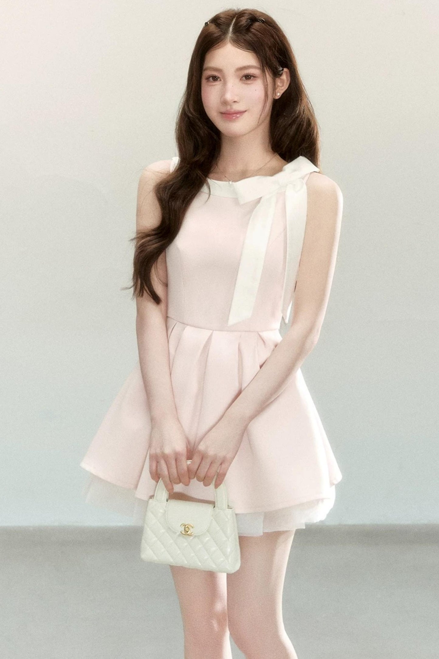 Elegante abito tutù rosa