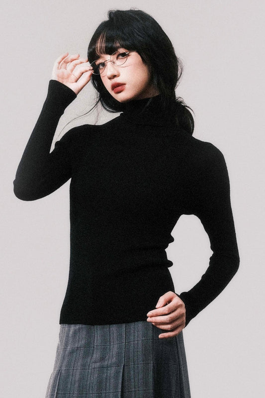 SEAMLESS INTEGRATED WOOL TOP