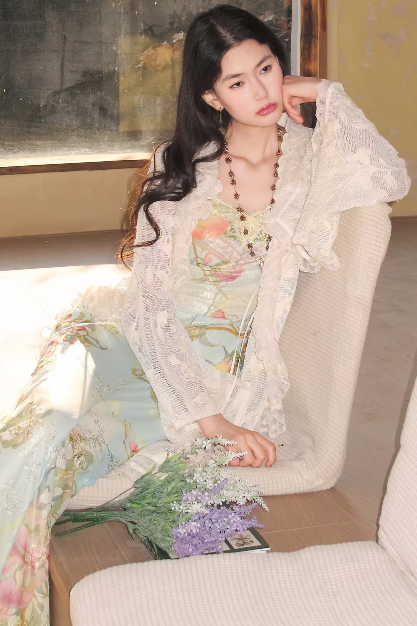 Crochet Lace Goddess Cardigan