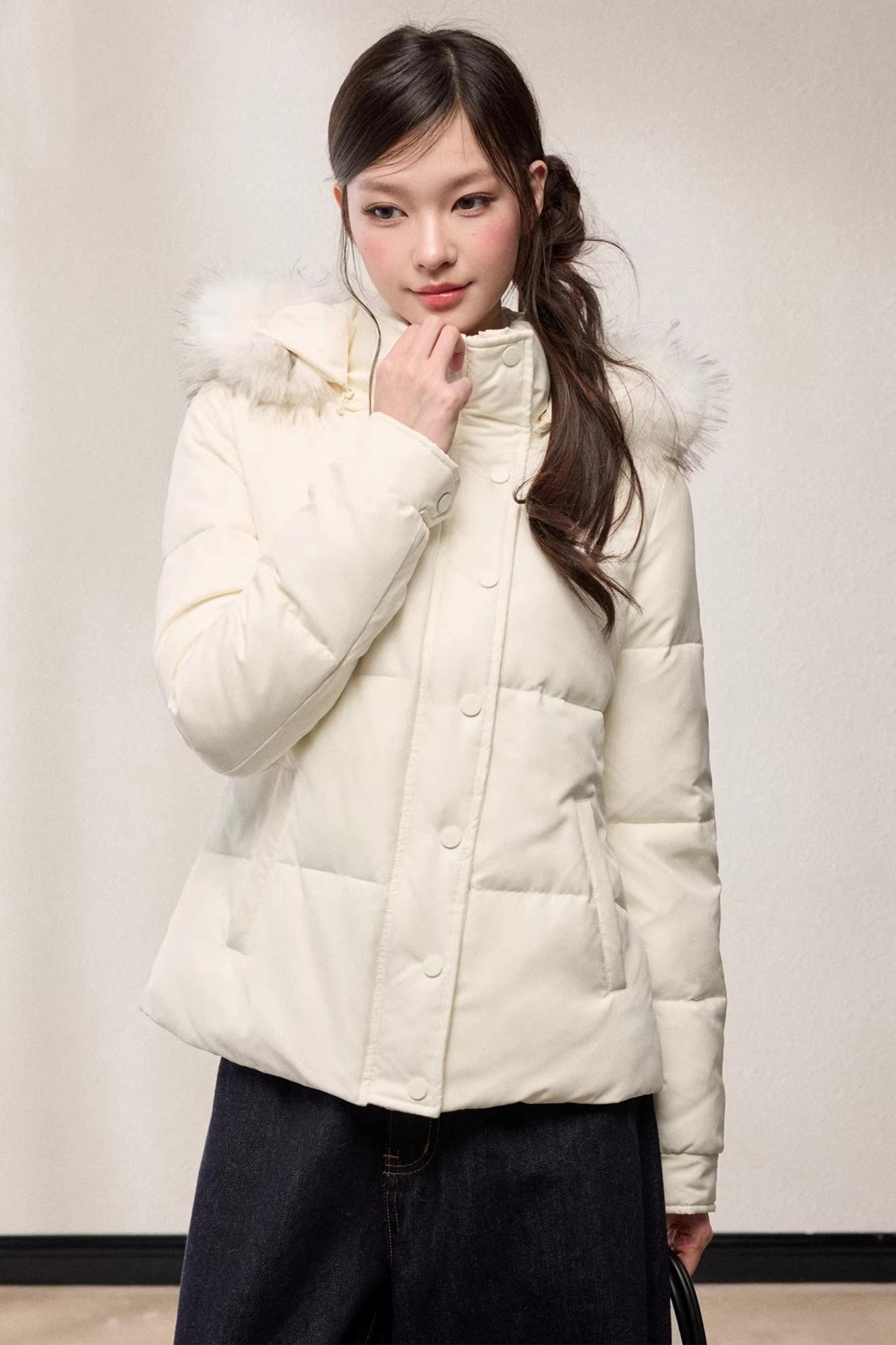 Fur Collar Down Jacket