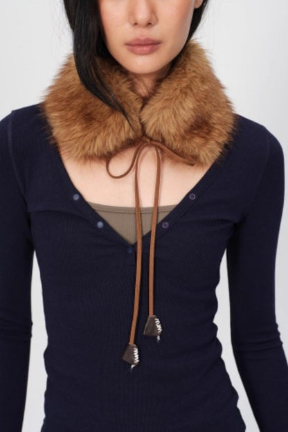 Retro Elegant Fur Scarf