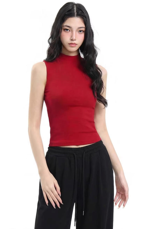 Solid Color Knitted Camisole