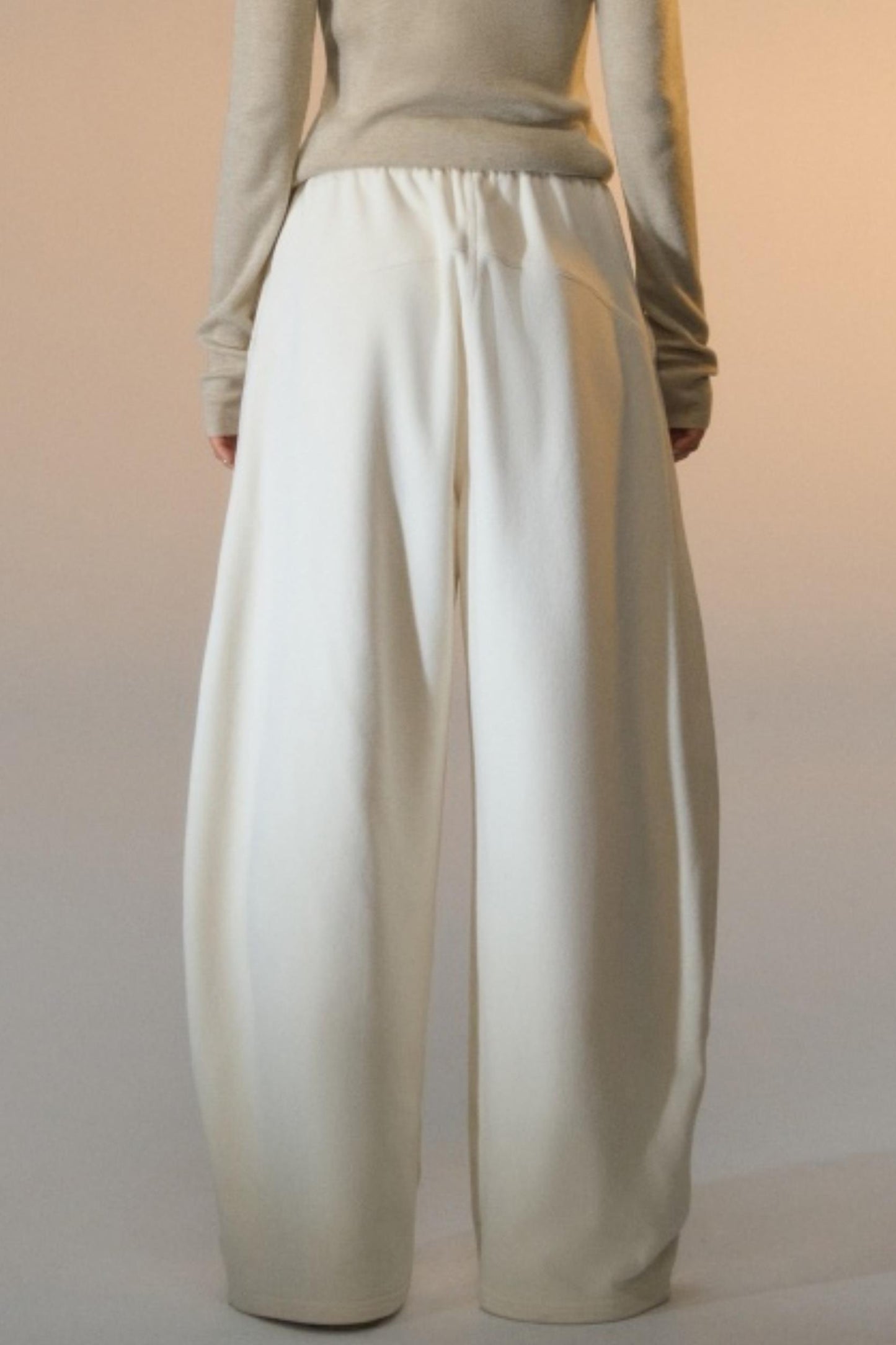 Fleece Scimitar Casual Pants