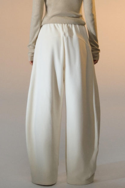 Fleece Scimitar Casual Pants